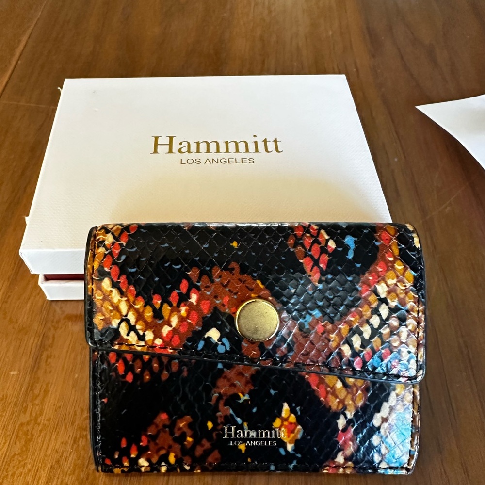 Hammitt Los Angeles Snakeskin Wallet